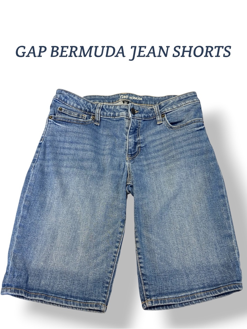 🌼GAP Light Blue Bermuda Jean Shorts